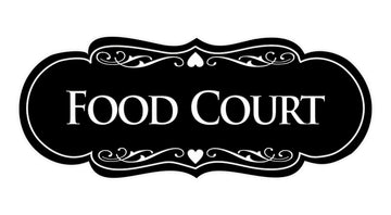 Signs ByLITA Designer Food Court Sign